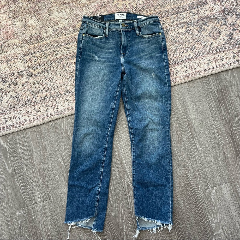 Frame Le High Straight Jean